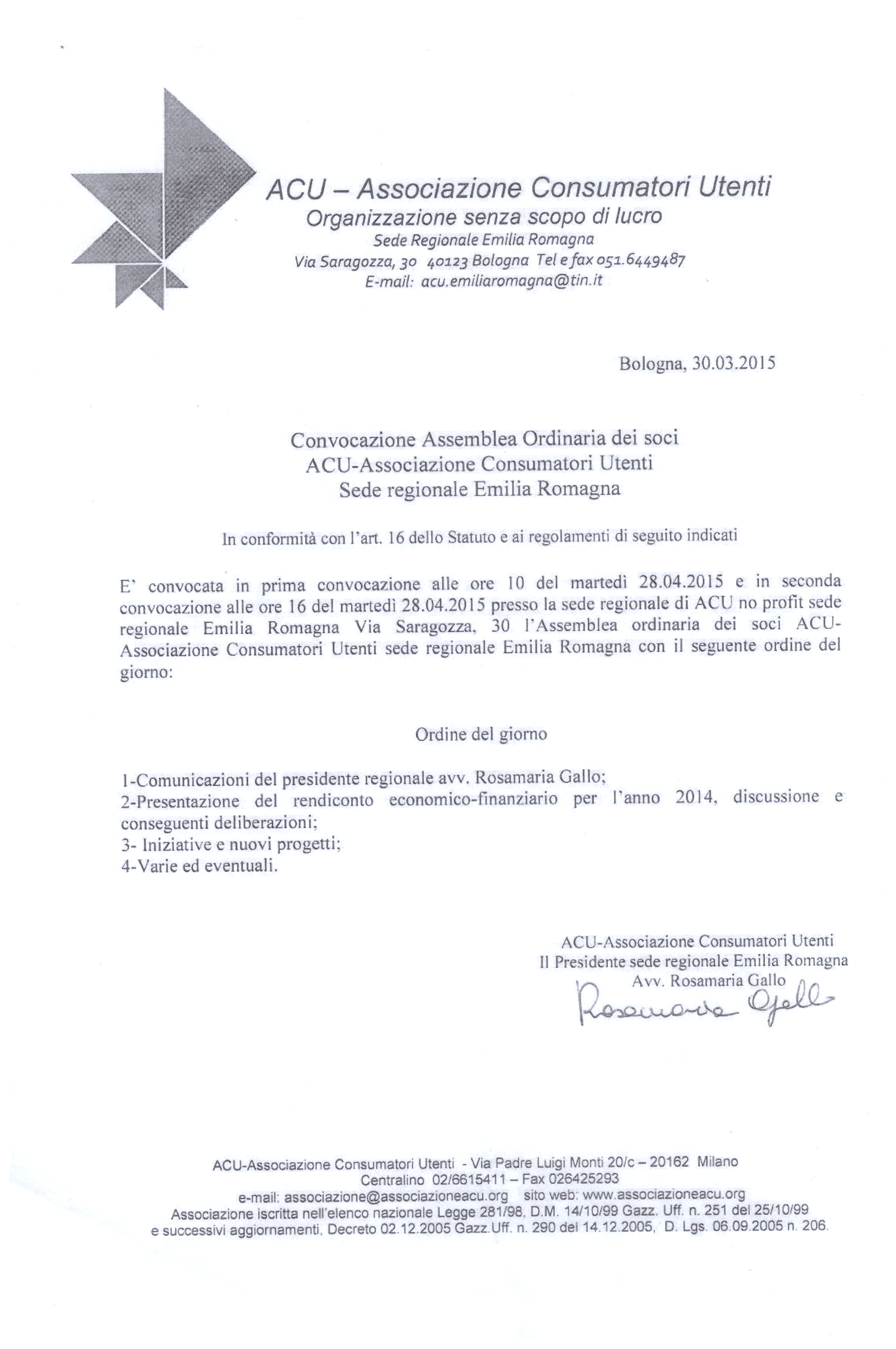 assemblea acu emilia